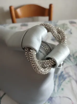 Borsa Nardini donna argento