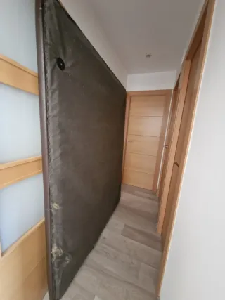 Somier Matrimonio Beige y Marrón