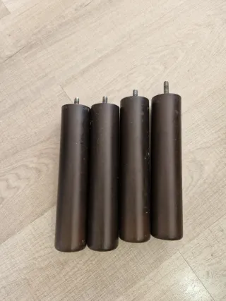 Somier Matrimonio Beige y Marrón