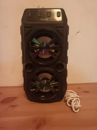 Altavoz Negro Multicolor