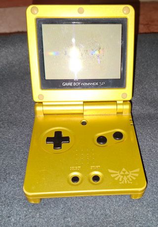 GBA - Game Boy Advance - Dorada - Trifuerza