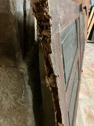 Puerta madera maciza para interior