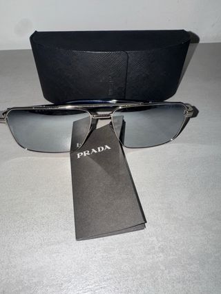 Gafas de Sol Prada Plateadas
