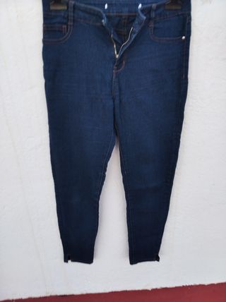 Jeans Azules Talla Grande