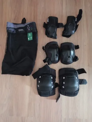 Set Protecciones Patinaje Oxelo Talla S