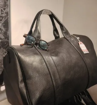 Borsone in pelle Made in Italy