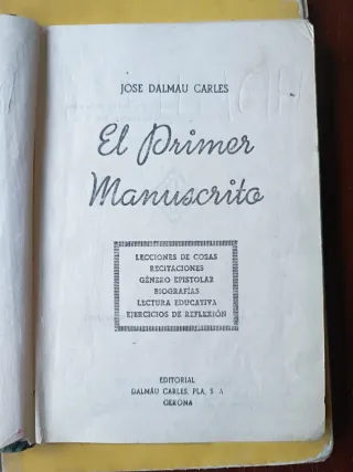 Libros escolares antiguos