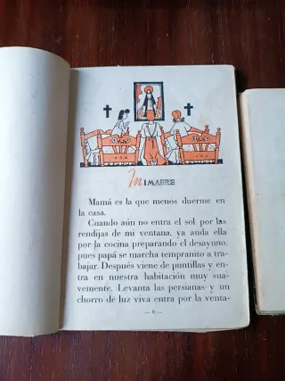 Libros escolares antiguos