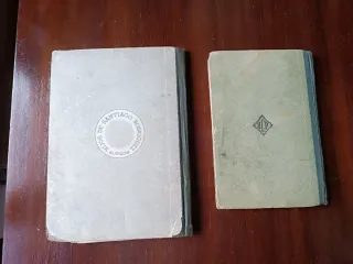 Libros escolares antiguos