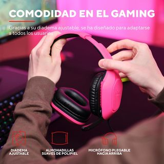 Trust Gaming GXT 415P Zirox Leggero Headset da Gaming