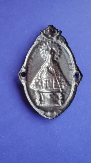 Antigua Chapa / Medalla Virgen de Guadalupe.