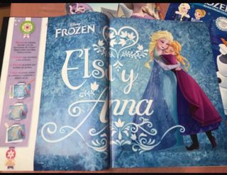 Lote Revistas y Cuadernos Frozen