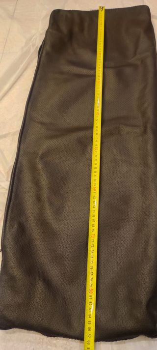 Cuscino rettangolare ecopelle 88x34cm