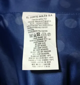 Vestido lunares ANTEA corte inglés