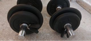 Mancuernas 2x2kg y 4x1kg