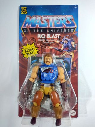 Figura Acción Masters of the Universe Rio Blast