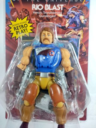 Figura Acción Masters of the Universe Rio Blast