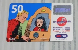 Scheda Telefonica TIM Cinquantamila Vintage