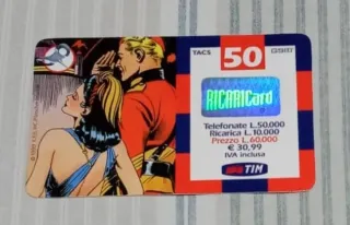 Scheda Telefonica TIM Cinquantamila Vintage