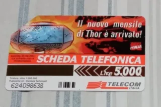 Scheda Telefonica TIM Cinquantamila Vintage