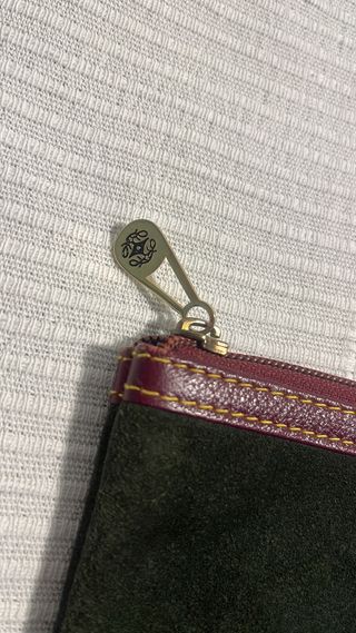 Portadocumentos Piel Vintage Verde