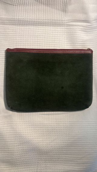 Portadocumentos Piel Vintage Verde