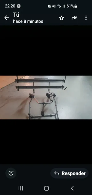 Portabicicletas para portón de maletero