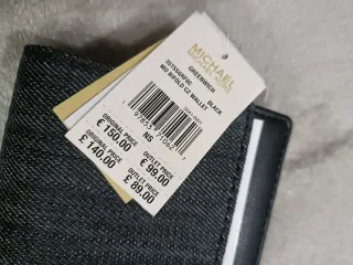 Portafoglio Michael Kors Greenwich Nero