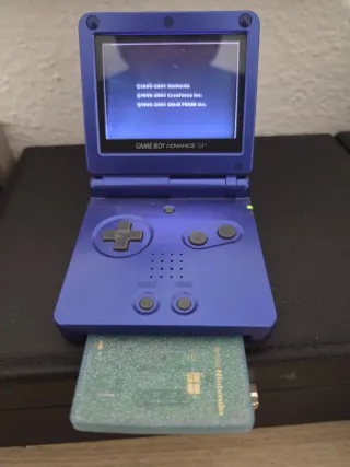Nintendo Game Boy Advance SP Blu funzionante