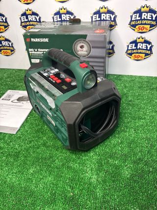 Parkside Compresor e Inflador Recargable 20V