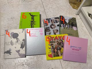 Álbumes Kpop Nmixx y Stayc