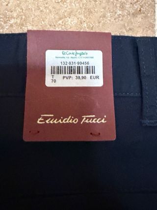 Pantalón corto Emidio Tucci hombre talla 70