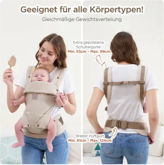 Mochila Portabebés GAGAKU Ergonómica