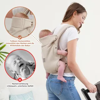 Mochila Portabebés GAGAKU Ergonómica