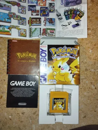 Pokemon Giallo Game Boy PAL Spagna Completo