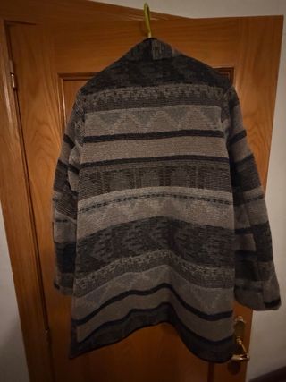 Chaqueta Atmosphere rayas gris/negro Talla M