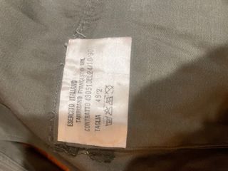 LT PRICE Giacca Militare Esercito Italiano Anni’90