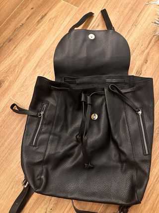 Mochila Negra Zara nueva