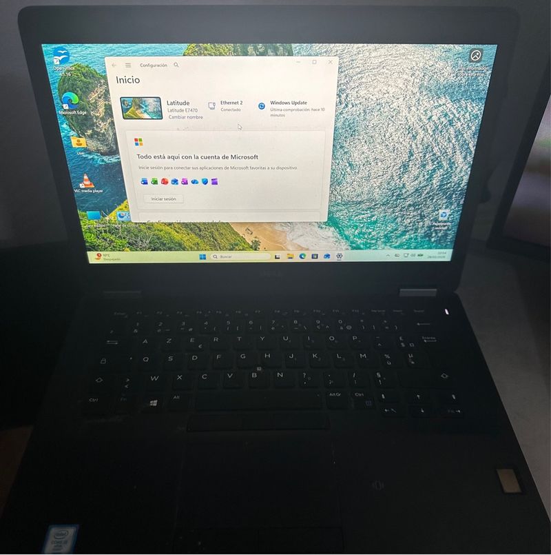 Portátil Dell Latitude 7470 i5 6ª 8GB 256GB SSD