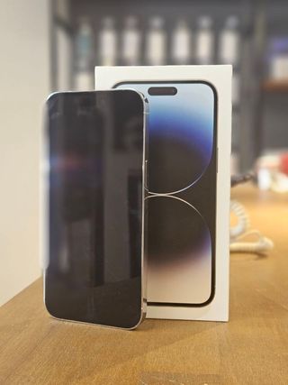 IPHONE 14 PRO MAX 128GB ARGENTO 100% BATTERIA