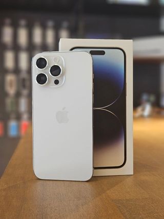 IPHONE 14 PRO MAX 128GB ARGENTO 100% BATTERIA