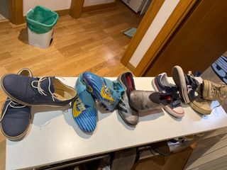 Lote Zapatos Adidas, UGG, Converse Talla 35