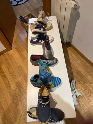 Lote Zapatos Adidas, UGG, Converse Talla 35