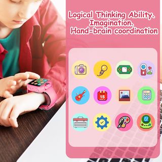 Orologio per Bambini, Smartwatch per Bambina, Giocattoli per Bambini 3 4 5