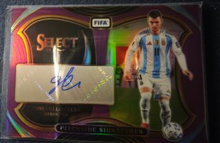 Carta Autografiada Giovani Lo Celso Argentina