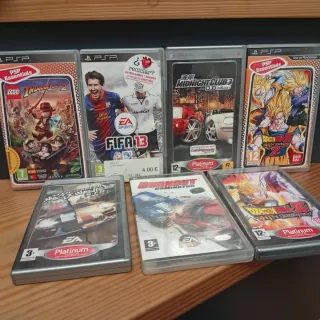 PSP 1004 Edición Coleccionista + Caja + 7 Juegos