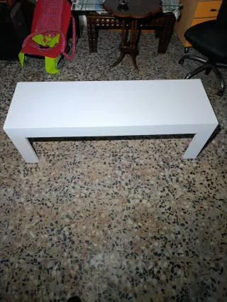 Mesa de centro blanca moderna
