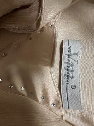 Abito da cerimonia Verimoni beige/oro