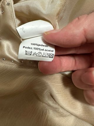 Abito da cerimonia Verimoni beige/oro