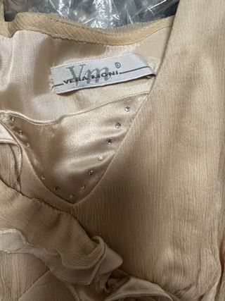 Abito da cerimonia Verimoni beige/oro